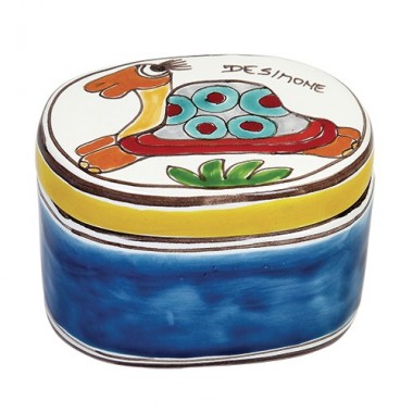 Oval Box Folk SC226FK Turtle Oval Box Folk SC226FK Turtle